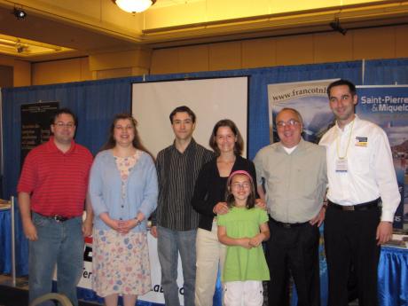 Délégués à Expo Acadie 2008