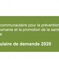 Fonds communautaire pour la prévention de la toxicomanie et la promotion de la santé mentale