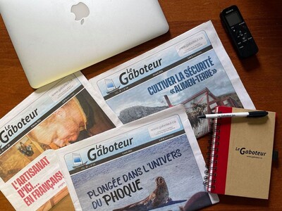 Le Gaboteur, offert en version papier et numérique.