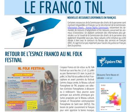 Bulletin Le Franco TNL 110