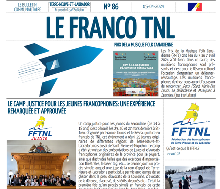 Bulletin Le Franco TNL 86