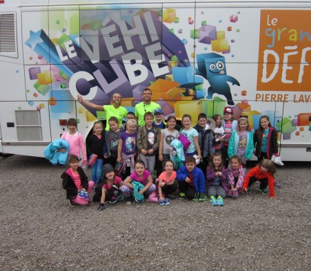 Succès pour le passage des équipes du Grand défi Pierre Lavoie dans les écoles francophones