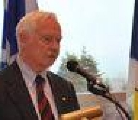 Visite du gouverneur général aux francophones de la province