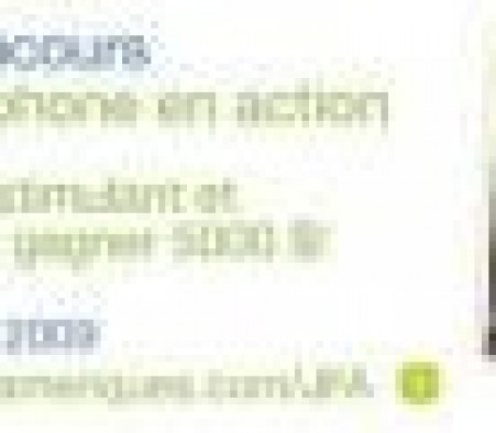 Concours "Jeunesse francophone en action"