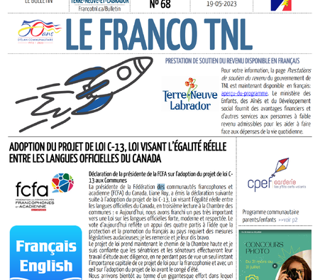 Bulletin Le Franco TNL 68
