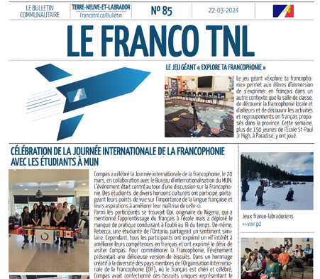 Bulletin Le Franco TNL 85