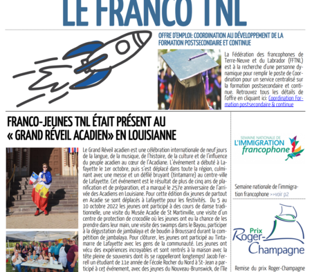 Bulletin Le Franco TNL 55
