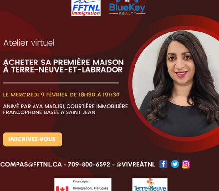 Atelier virtuel : acheter sa première maison à Terre-Neuve-et-Labrador