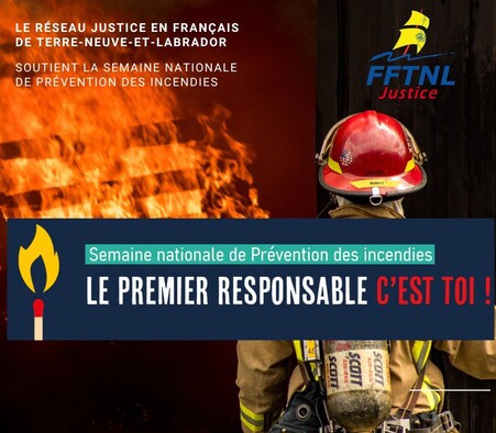Semaine de prévention des incendies : ''Le premier responsable, c'est toi !''