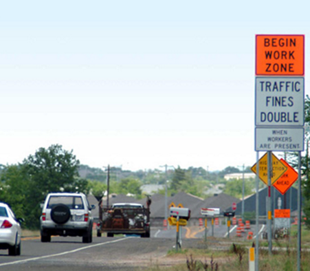 La GRC rappelle que les excès de vitesse dans une zone de travaux sur la Transcanadienne coûtent cher