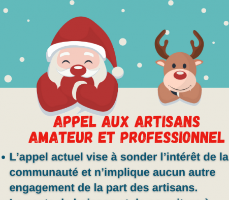 Marché de Noël franco-appel d'intérêt
