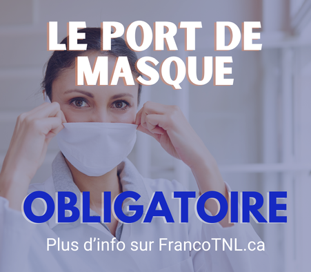 Le Port de Masque est Obligatoire dans les Établissements de Soins de Santé à TNL