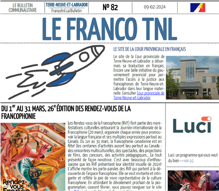 Bulletin Le Franco TNL 82