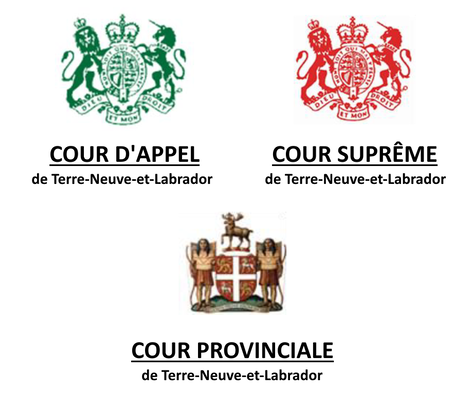 Changement des règles et formulaires des cours à Terre-Neuve-et-Labrador : ''Sa Majesté le Roi'' en lieu et place de ''Sa Majesté la Reine''